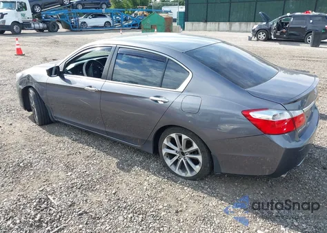 2015 Honda Accord Sport from USA, damaged, VIN 1HGCR2F56FA227490